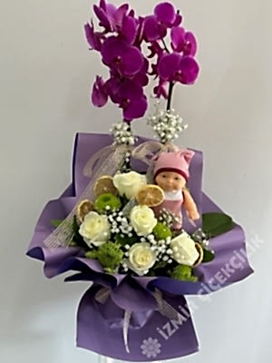 Hoşgeldin Kız Bebek Aranjmanı