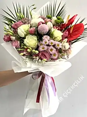 Deluxe Mix Çiçek Buketi