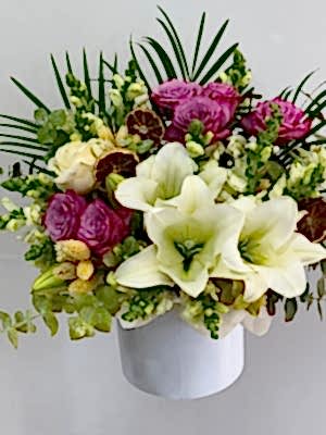 Mor Gül & Lilyum Tasarım Aranjman