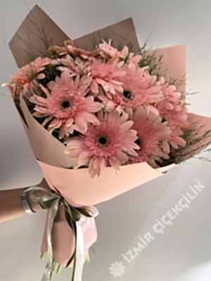 Pembe Gerbera Buketi