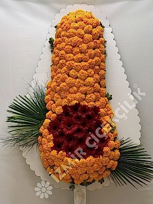 Turuncu & Kırmızı Çelenk