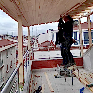 Esenyurt Teras Kapama