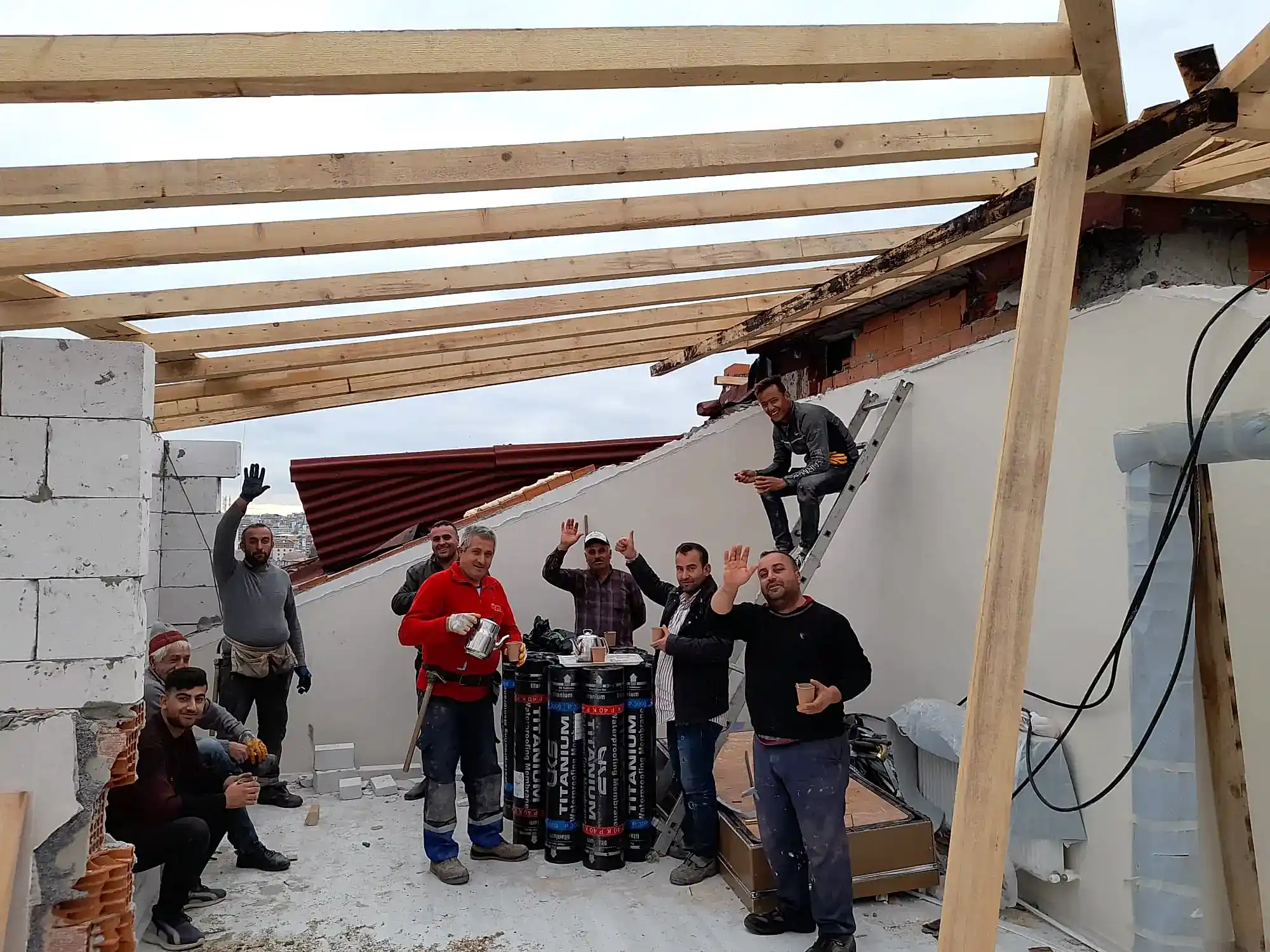 Sultangazi Ahşap Çatı Yapımı