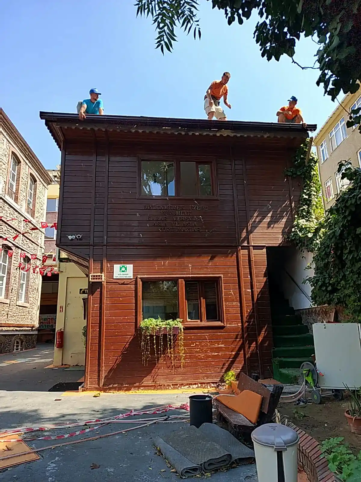 Bakırköy Taş Koleji Çatı İzolasyonu ve Tadilatı 2