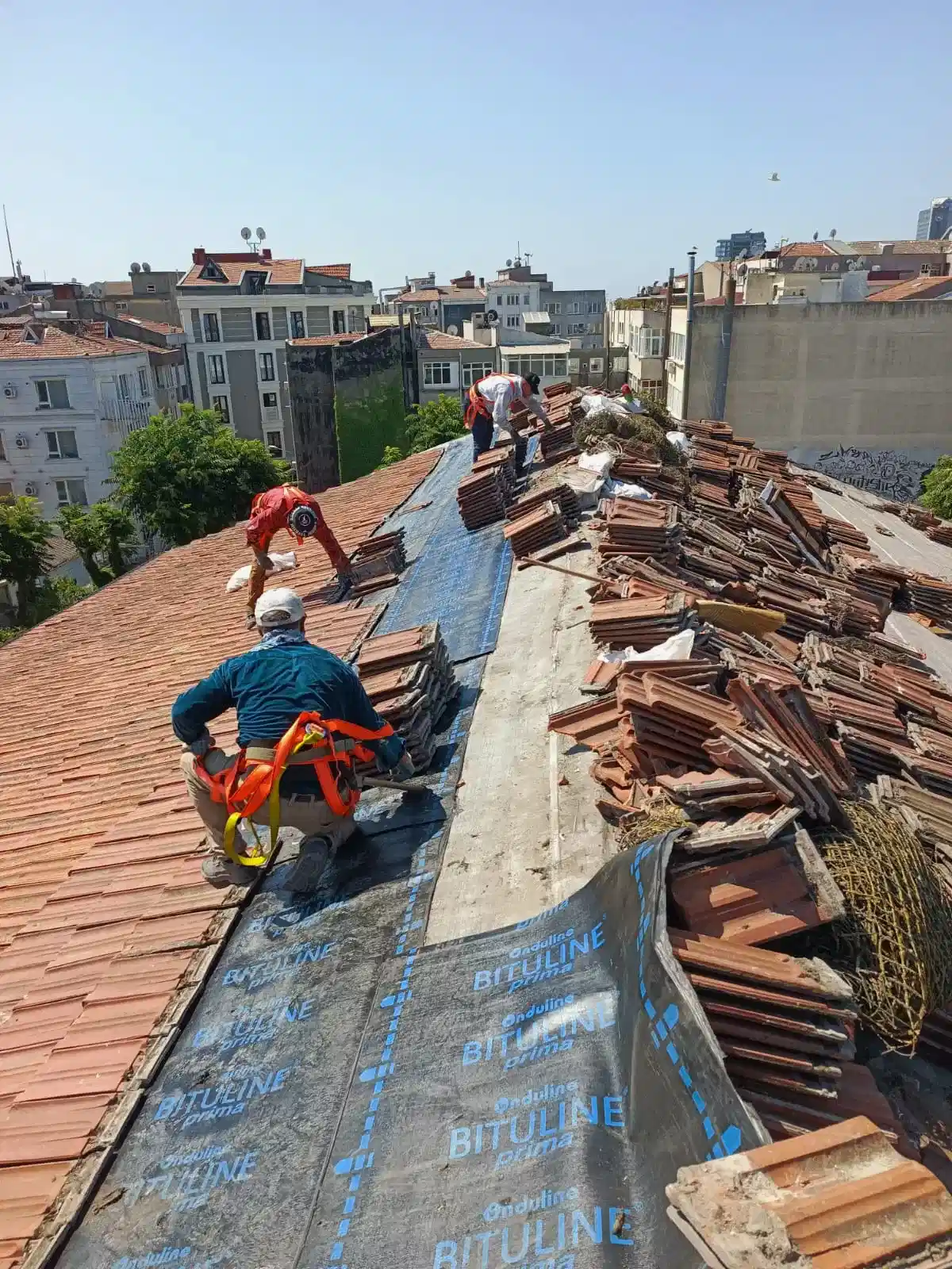 Bakırköy Taş Koleji Çatı İzolasyonu ve Tadilatı 6