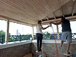 Küçükçekmece Ahşap Pergole Yapımı 2